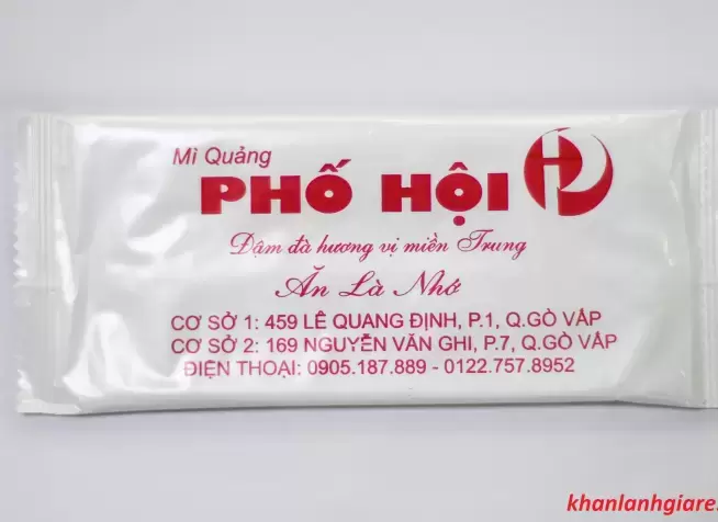 Phân loại khăn lạnh tại STC