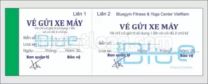 IN PHIẾU GIỮ XE ĐẸP QUẬN 12