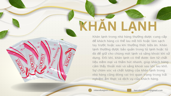 Khăn lạnh giá rẻ tại quận 3