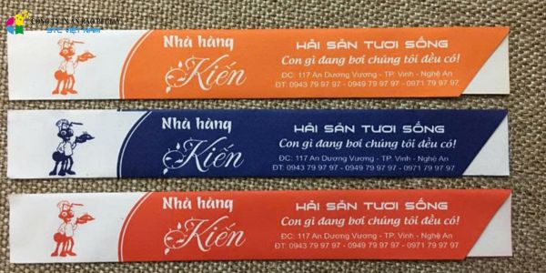 Thiết kế bao đũa độc quyền cho nhà hàng chuyên nghiệp